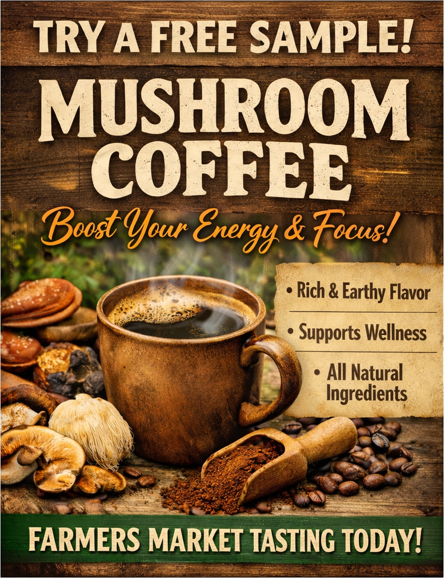 Appalachian Shroomery Mushroom Coffee Blend