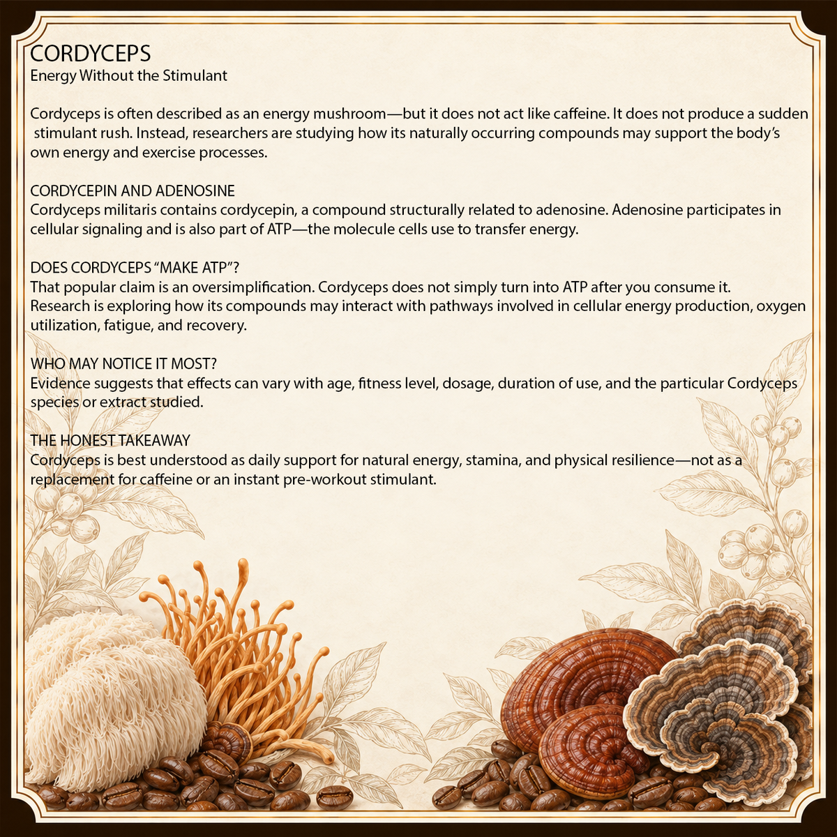 Cordyceps Extract Powder for Energy & Endurance
