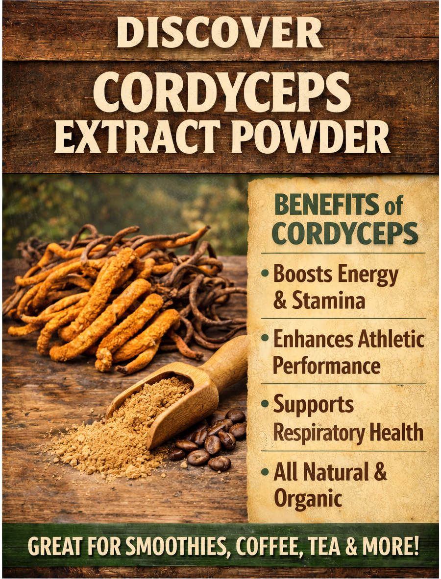 Cordyceps Extract Powder for Energy & Endurance